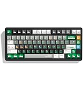 COSTOM PBT Keycaps, Cool Custom Keyboard Keycaps 60 75 65 100 Percent, Shine Through Keycaps Set,...