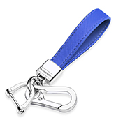 QBUC Genuine Leather Car Keychain,Universal Heavy Duty Metal Key Chain Accessories