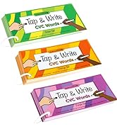 Really Good Stuff Tap and Write CVC Words , 120 Cards