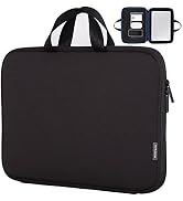Inntzone Laptop Sleeve 15.6 Inch, Protective Laptop Case with Handle & Inner Pocket, Lightweight ...