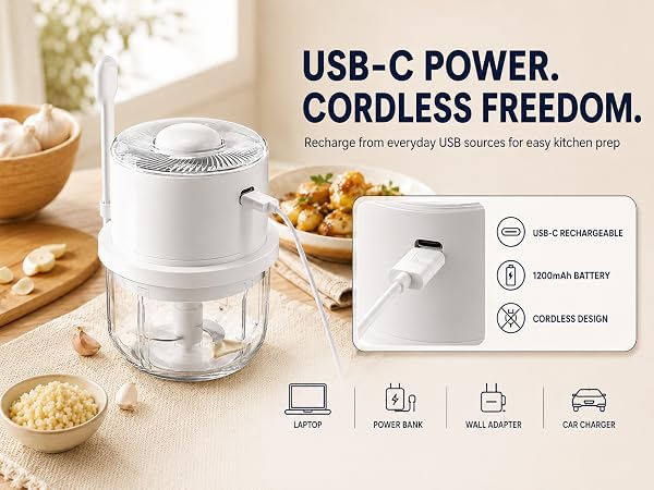 Electric Garlic Chopper
