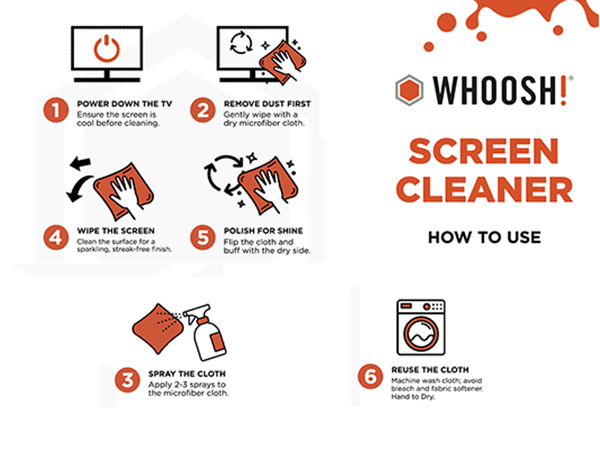 matte flatscreen rag keycap switch streak cleaner klear duster product shine professional technology