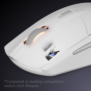 Underside of mouse