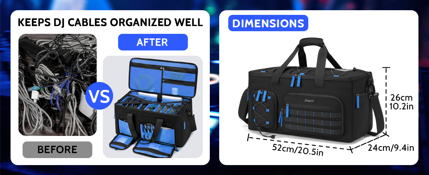 music cable organizer