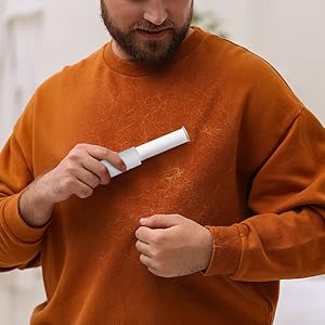 Lint roller White