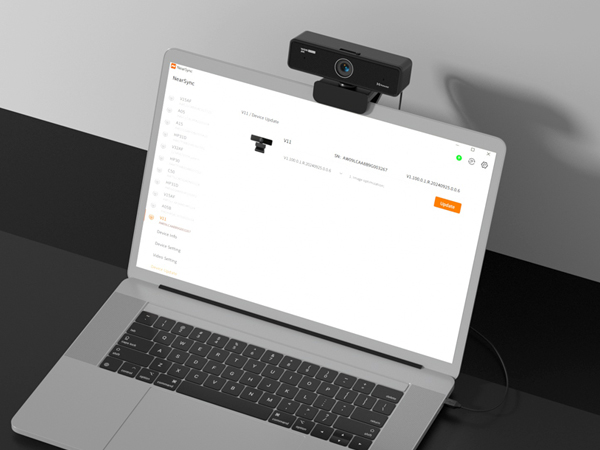 V11 2k webcam with microphone and speaker for pc