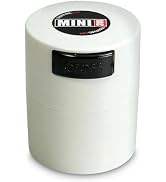 TIGHTPAC MINIVAC Portable Vacuum Seal Airtight Container – Keeps Coffee Beans, Grounds, Tea, Spic...