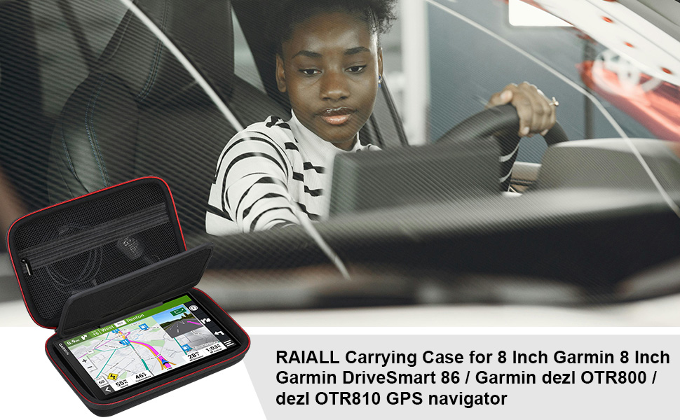 Garmin DriveSmart 86 / Garmin dezl OTR800 / dezl OTR810 / Garmin RV 890 / RV 895 GPS Case