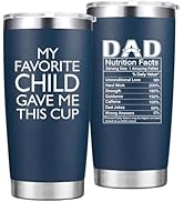 Abledn Gifts for Dad from Daughter Son - My Favorite Child Gave Me This Cup - Funny Mug Birthday ...