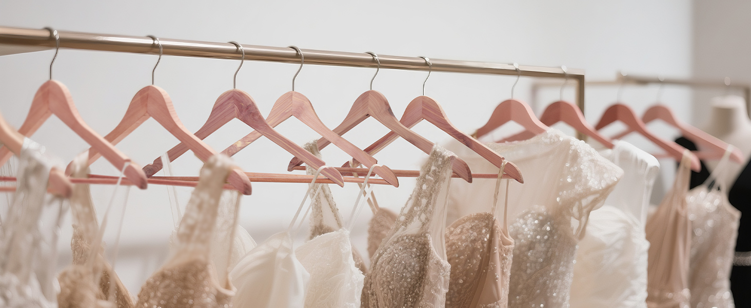 cedar hangers for dresses