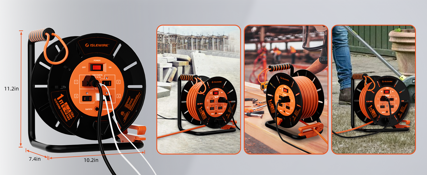 electric cord reels