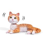 YGMONER Cat Bobblehead Ornaments Car Dashboard Shake Head Resin Figurines Car Interior Decoration...