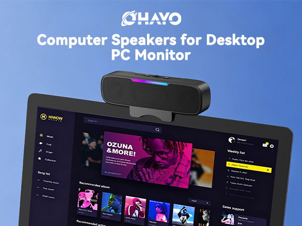OHAYO PC Speakers for monitor