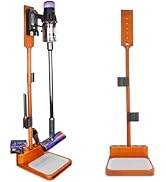 for Dyson V15 Cordless Vacuum Stand, Floor Standing Dock Station Holder for V15 V12 V6 V8 V10 V11...