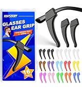 topstart 16 Pairs Eye Glasses Ear Grippers With Storage Box Eyeglass Holder Anti-slip Silicone gl...