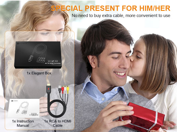 RCA to HDMI Converter