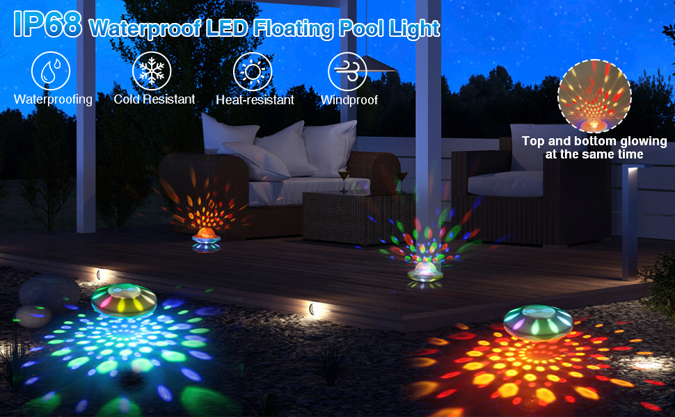 pool lights that float