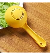 DPWOUM Yellow Rice Paddle Scoop Mold For Rice Ball Making,Serving Spoons Non-stick Sushi Mold Ric...
