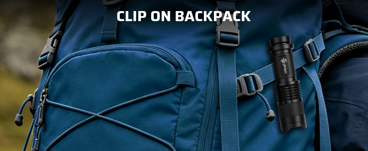 CLIP ON BACKPACK