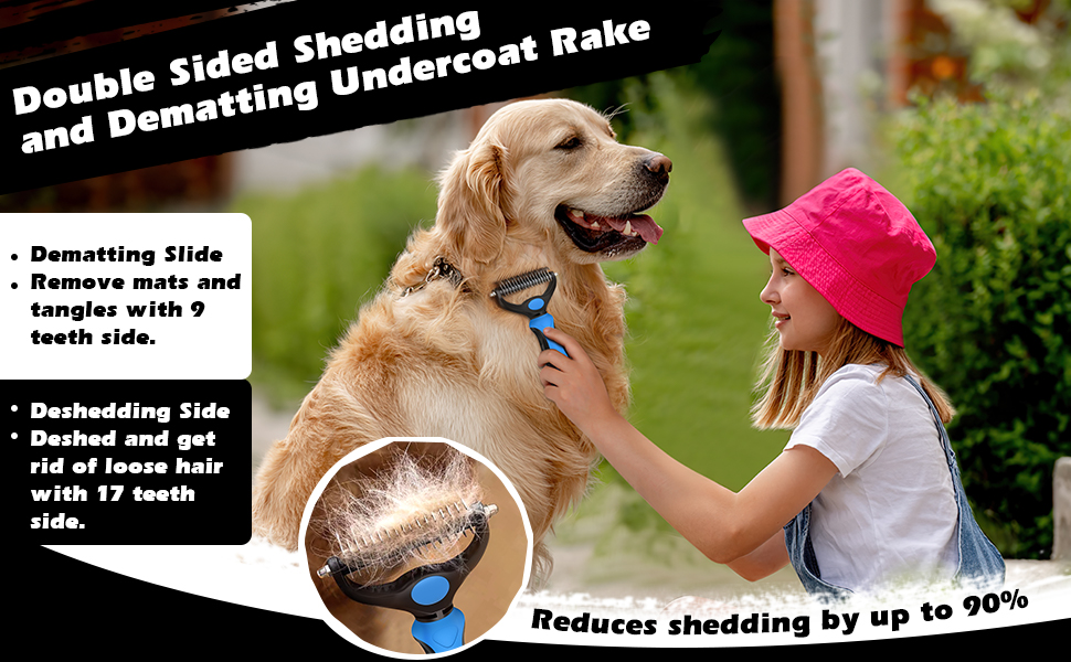 dog brush for shedding