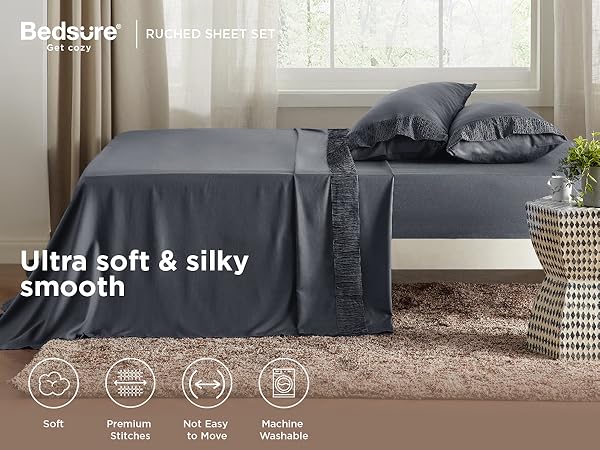 queen sheet set queen sheets for queen size bed polyester bed sheets white sheets black microfiber