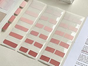 pink sticky tabs
