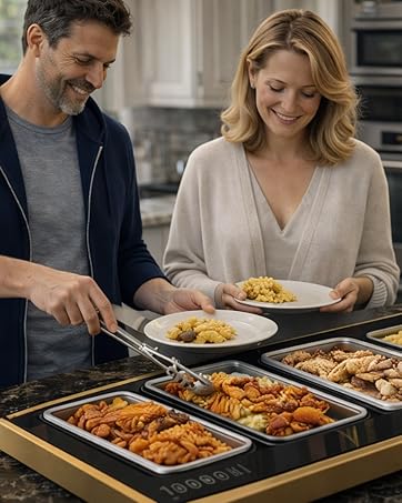 electric warming trays for food