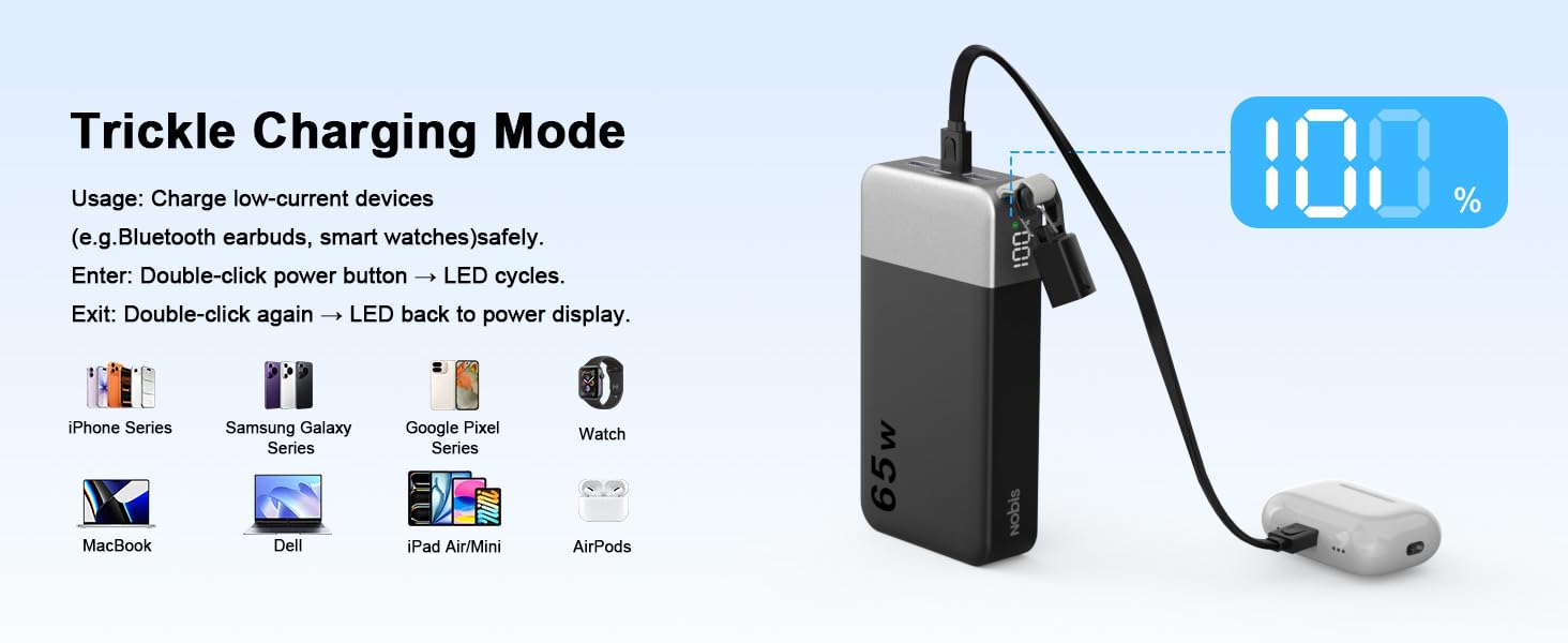 Nobis 20000mAh Portable Energy
