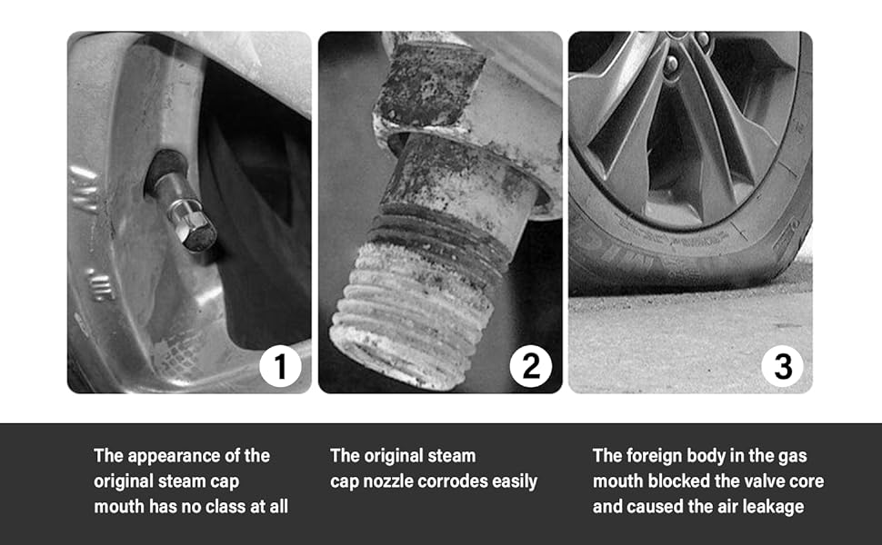 The valve cap housing is made of high quality ABS