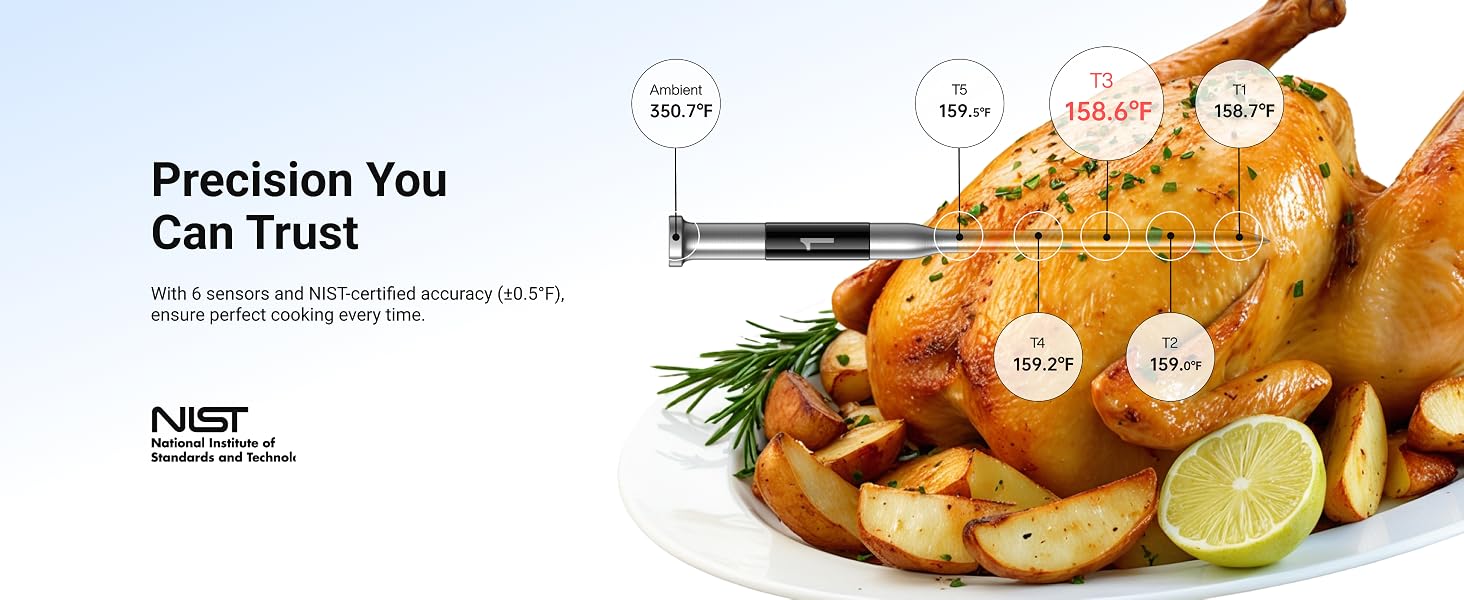 meat thermometer meat probe wireless thermometer wireless meat probe bluetooth thermometer meater