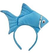 Myuiao Fish Goldfish Marine Life Sea Animal Costume Headband Accessories for Halloween Dress Up, ...