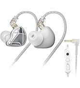 KZ Axas in Ear Monitor, Noise Isolating Gaming IEMs with Mic, Low-Distortion Audio, FPS Co-Tuned,...