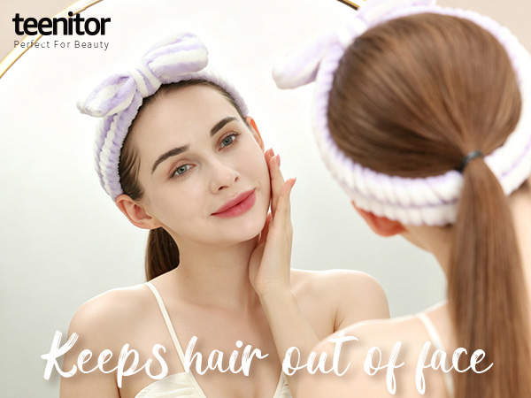 face wash headband