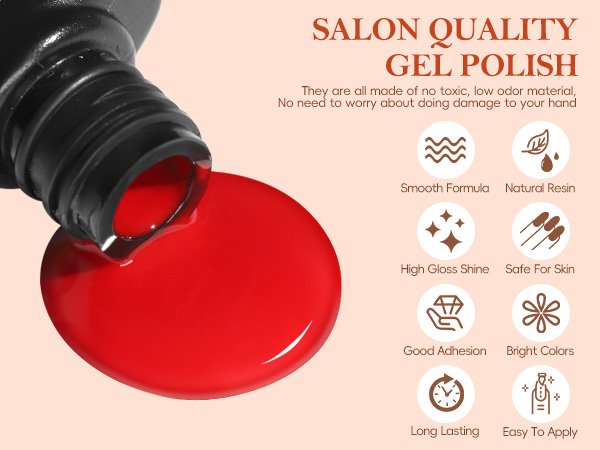 Gel Nail Polish Set