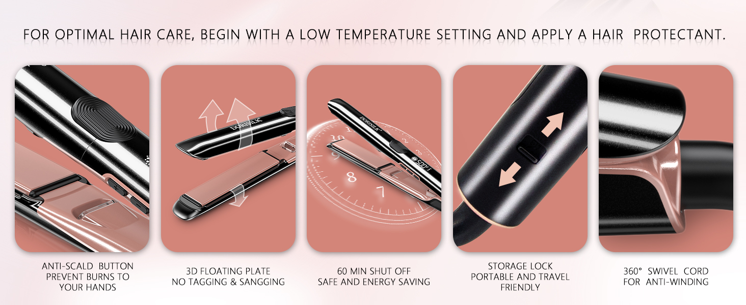 silk press flat irons for black hair
