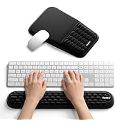2-in-1 Keyboard & Mouse Wrist Rest Set – Ergonomic Pain-Relief Support, Memory Foam Wrist Cushion...