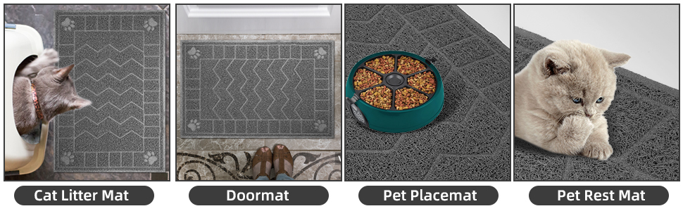 large cat litter mat
