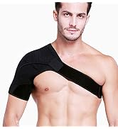 Right Shoulder Brace for Men,Torn Rotator Cuff Support Women Shoulder Stabilizer Brace for Should...