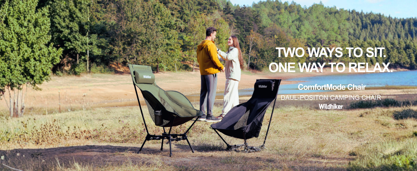 Wildhiker high back camping chairs