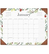 Jotsome Desk Calendar 2026-2027 with Protective Pad, Desktop Calendar Pad from From January 2026 ...