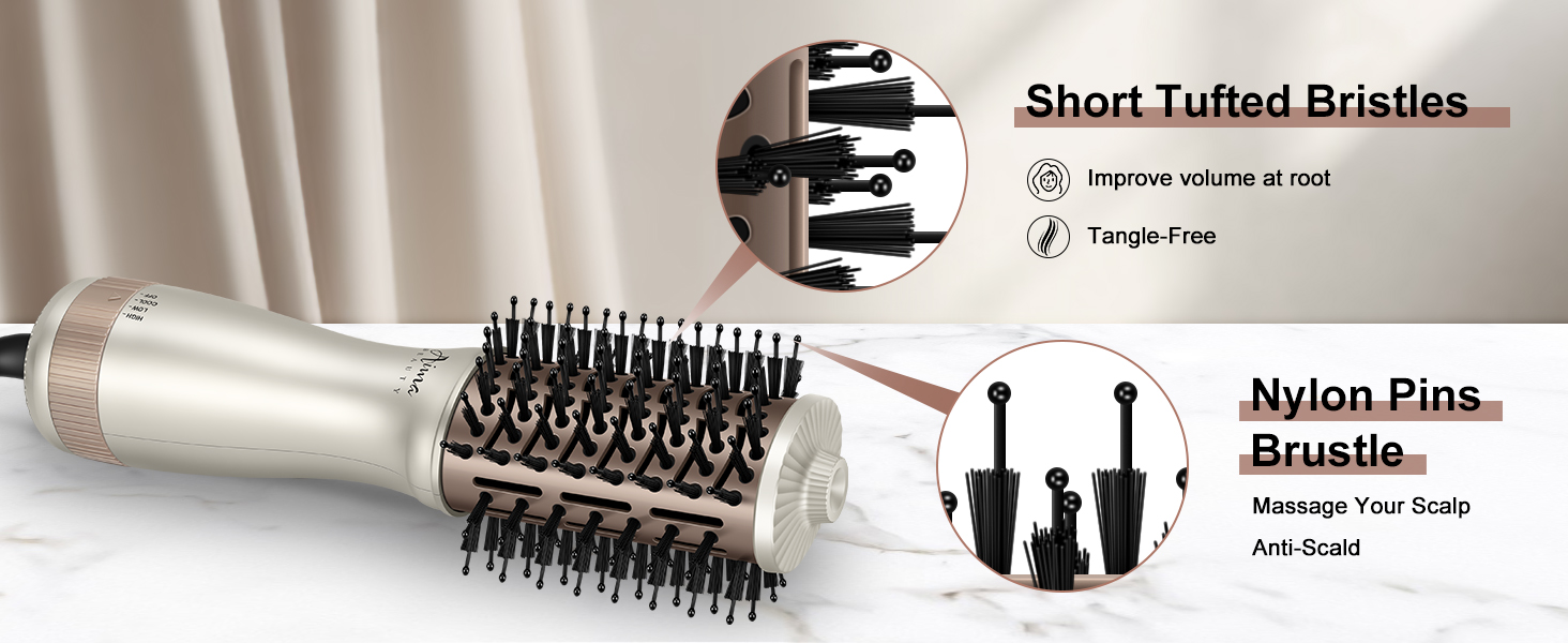 dual voltage brush