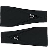Maven Thread 4" Wide Workout Headbands for Women – Non-Slip Sweatbands for Gym, Running & Yoga