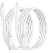USB C to USB C Cable for iPhone15/Max/Pro/Mini,2 Pack 60W Usbc to Usbc Cord 6 feet,Type Charging ...