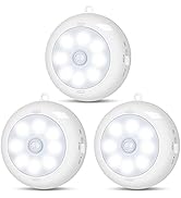Reoshine Motion Sensor Light Indoor, LED Night Light Closet Lights, Under Cabinet Lights, AA Batt...