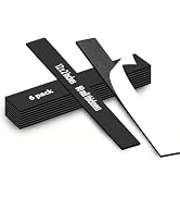Magnetic Strips with Adhesive Backing 12" x 2", 6 Pack - Peel and Stick Strong Magnet Strip Tape ...