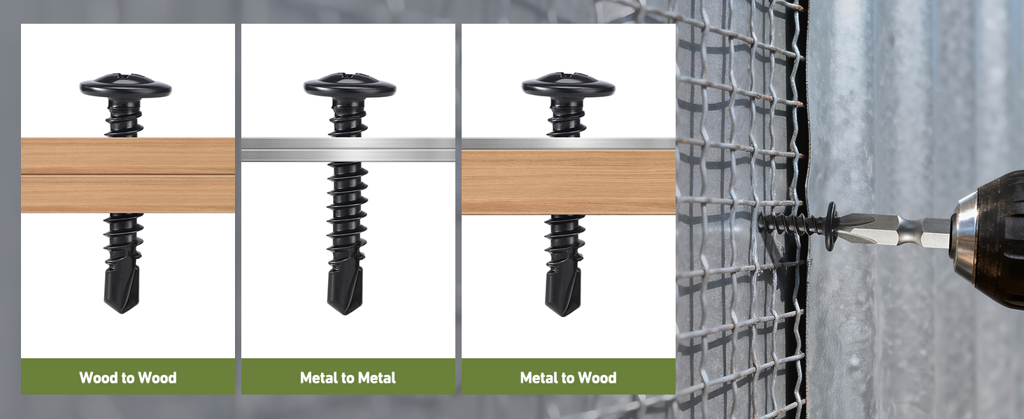 self drilling screws for metal