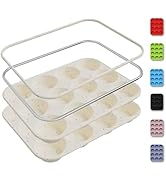 2 Pack 12 Cups Silicone Muffin Pan with Metal Reinforced Frame Regular Size Silicone Molds Cupcak...