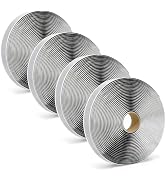 WELSTIK Butyl Tape 1/8" x 1" x 30' (4 Pack) - Black Butyl Rubber Sealant Tape for RV Roof Repair,...