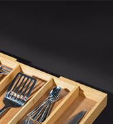 Utensil Drawer Organizer, Natural