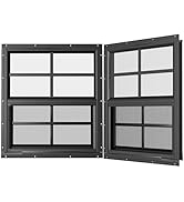 WRISIN 2 Pack Shed Windows 30